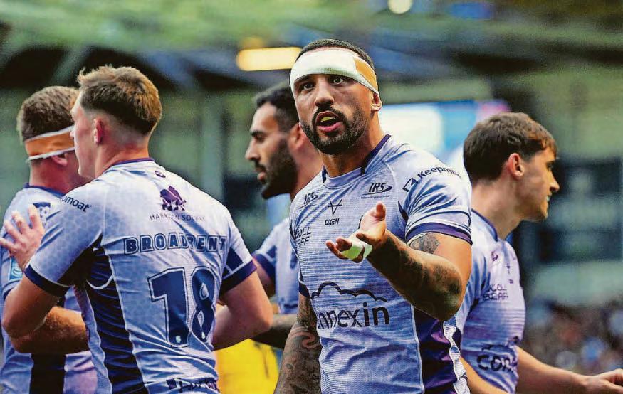 We weren't perfect, we need to improve, but credit to Warrington