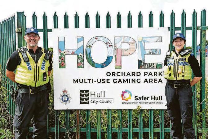 I visited city estate that has 'massively improved' alongside Humberside Police