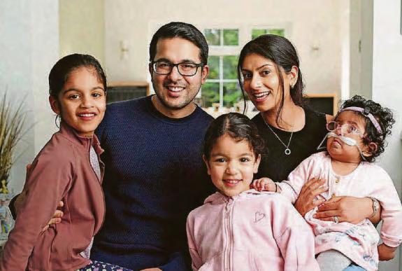 'We've never been able to go swimming as a family'