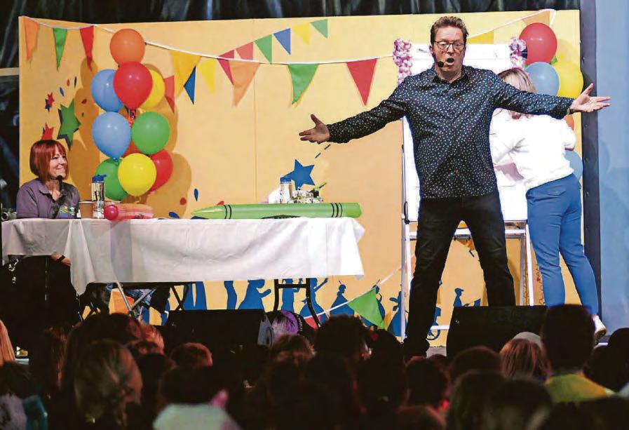 Fun for families at city festival