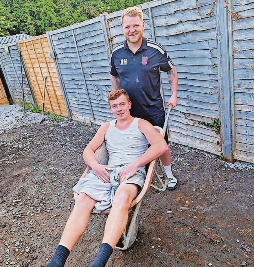 'Sometimes people just need that little push to keep going'