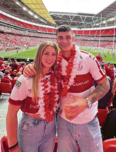 'We couldn't miss Wembley!'