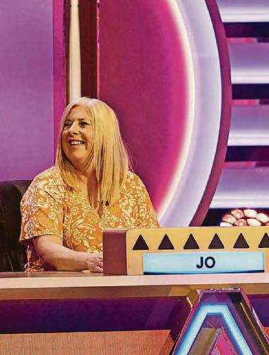 Blankety Blank win for Joanne