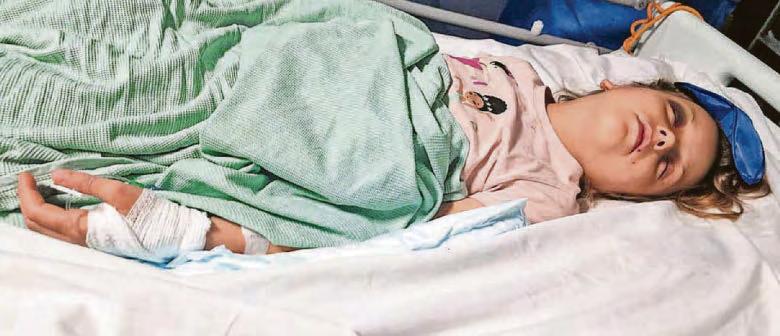 Girl, 9, seriously injured in horror playground incident