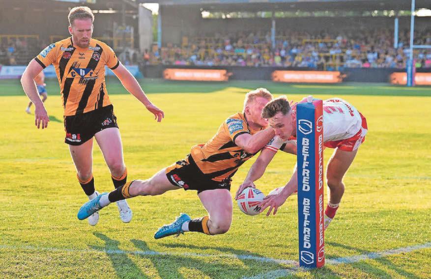 I came on in leaps and bounds at Trinity, it's great they're doing well