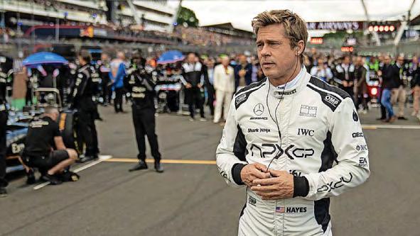 You feel like you're at a real Grand Prix, because we were...