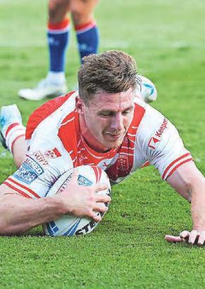 Martin's determined to make up for lost time and help KR to treble