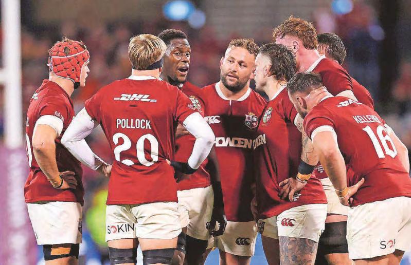 Kinghorn concern as Lions labour to win