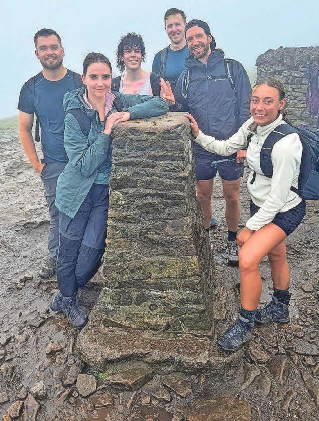 Wildlife rescuers take on UK Three Peaks to raise cash for animal charities