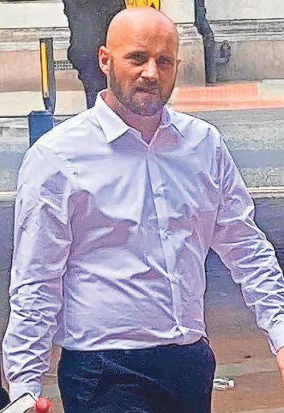 Angry drinker punched a man he claimed was staring at his girlfriend