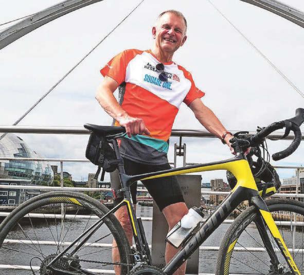 Cycling to celebrate my 70th