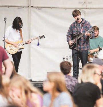 Free festival-style event for young people