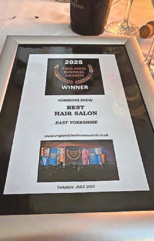 Looking good! Salon wins best in region title for second year