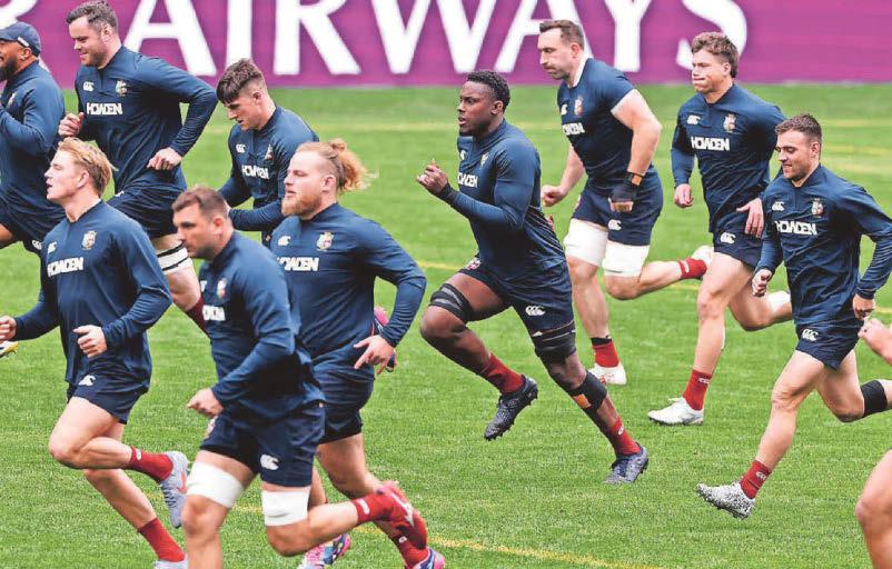 'Job not done yet' as Lions want whitewash