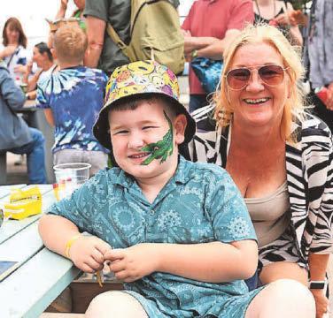 Costume parades, fun and choons in the sun