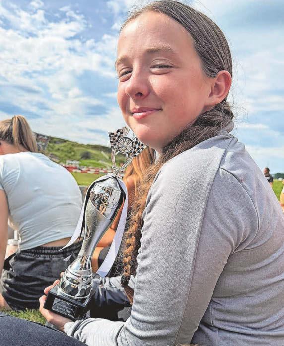 Gracie fast-tracking her way to the top