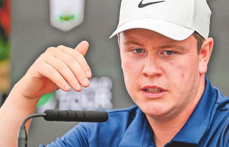 'Right now I want to smash my clubs up to be honest with you...'