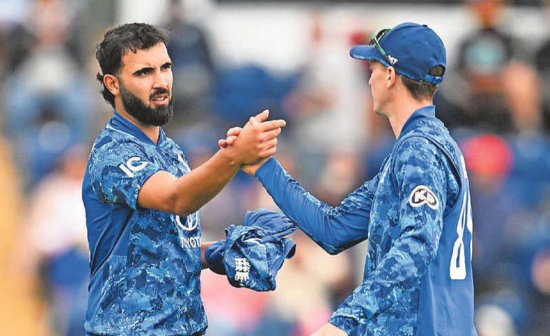 Saqib's aim to get one over on skipper Brook