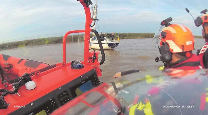 Humber Rescue come to aid of boat drifting helplessly