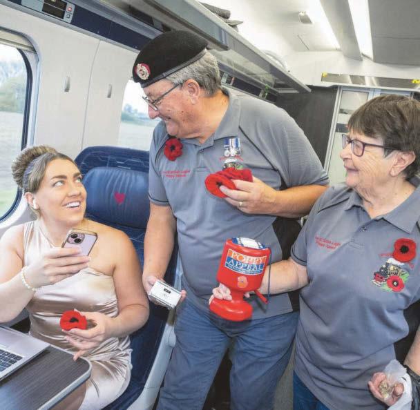 All aboard the Poppy Express
