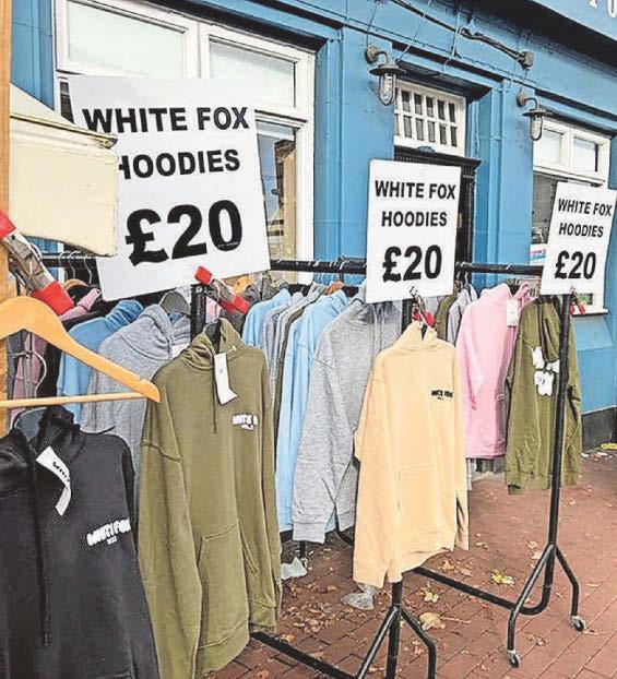 Hull Fair warning as man fined for selling counterfeit hoodies last year