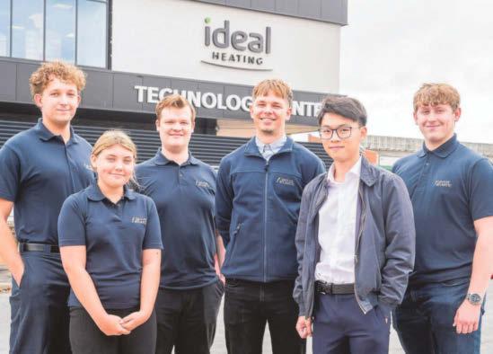 New young recruits join Ideal Heating's Hull talent pipeline