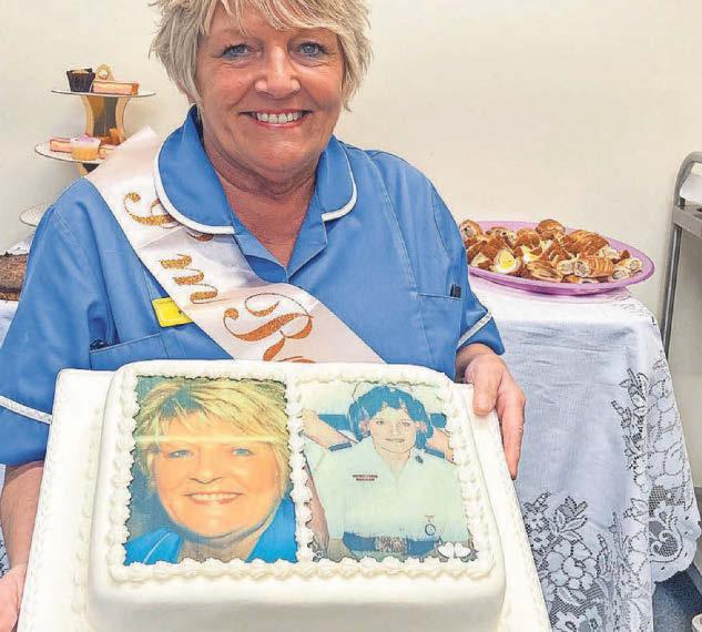 Beloved Goole hospital nurse retires on birthday after a 46-year career