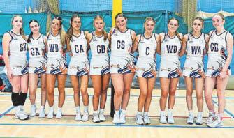 White Cross Cyclone reach netball Regional League
