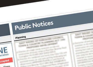 Why the Government must keep public notices in our trusted local newspapers