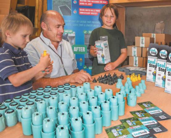 Family celebrate award win with water-saving invention