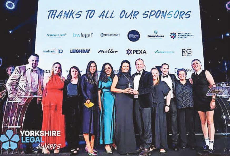 'Extremely proud and humbled' as Hudgell Solicitors secure another award win