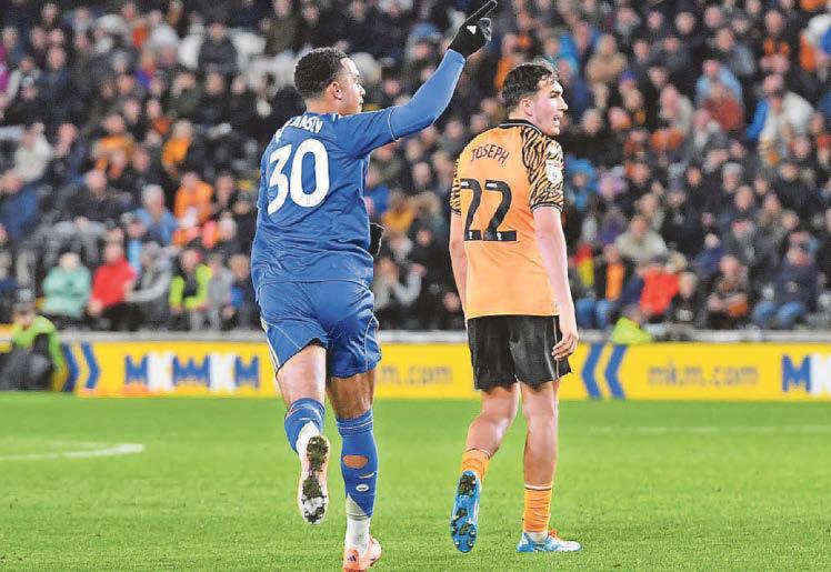 Gelhardt and Millar's goals tame the Foxes