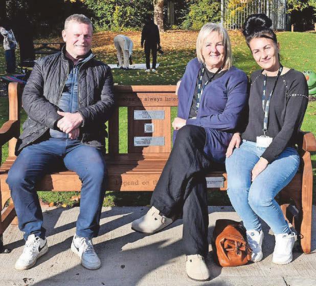 Bench 'offers people hope at the moment they need it'