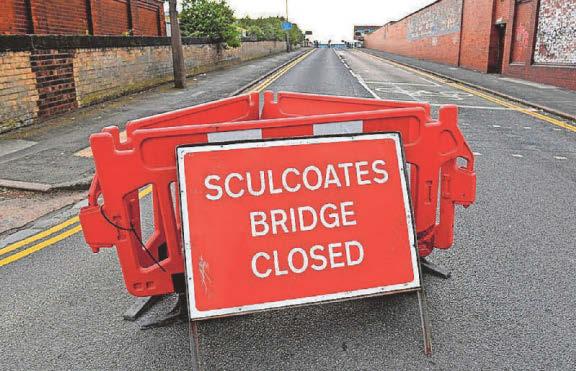 'We're committed to bringing Chapman Street Bridge back into use to help ease traffic'