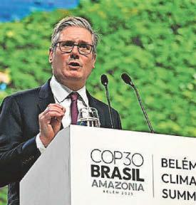 Starmer promises UK will double down on net zero