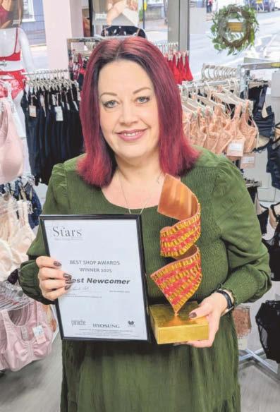 BRAVO! Lingerie shop specialising in post-surgery underwear wins award