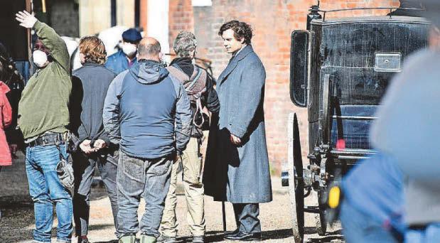 City setting the scene for a new Bollywood film