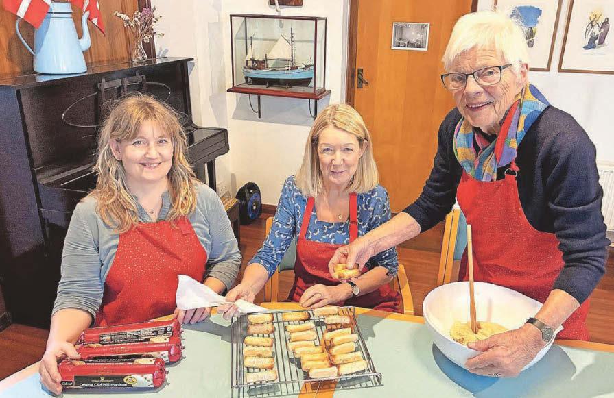 Volunteers' perfect recipe for success at Christmas market
