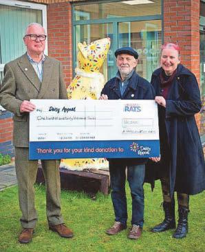 Donation from A Mischief of Rats brings curtain down on art trails