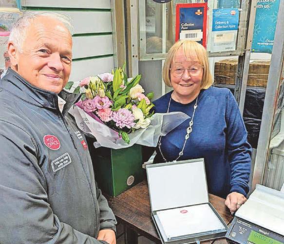 Postmistress celebrates an incredible five decades in role