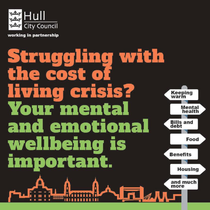 'The pressure of rising costs, debt and trying to make ends meet can have a real impact'