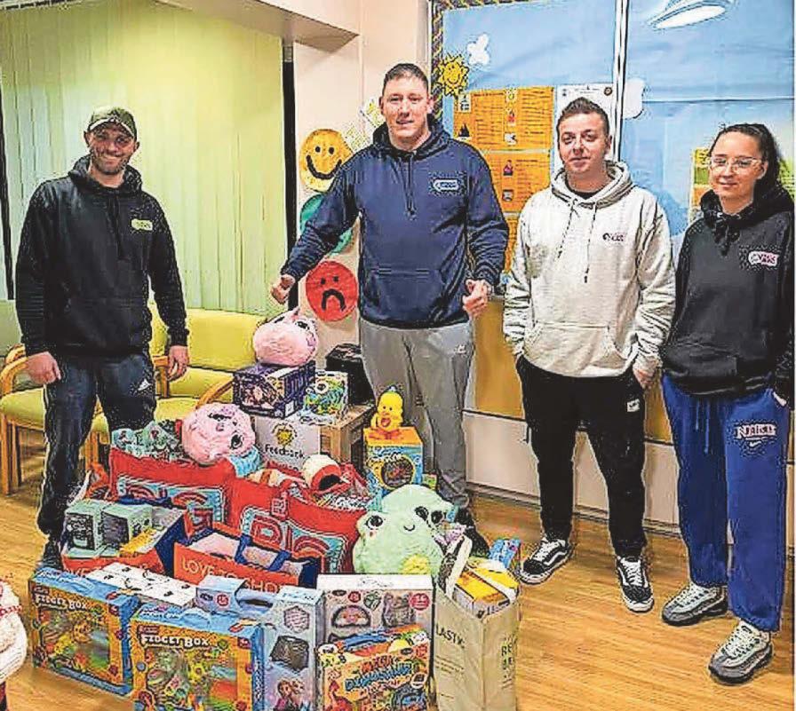 Club promoters donate gifts to children’s home