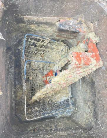 Unusual items found in drains