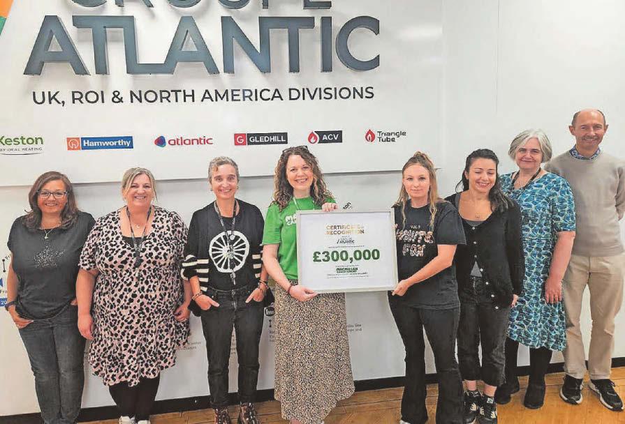Ideal Heating is celebrating £300k of charity fundraising