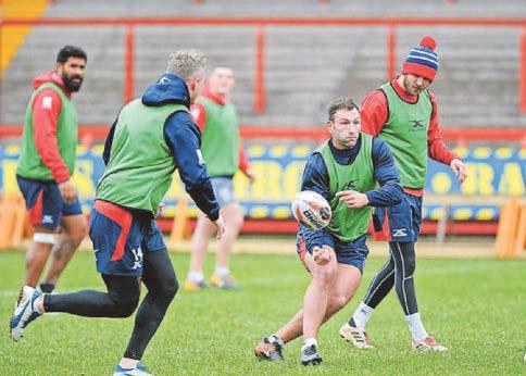 Robins readying up