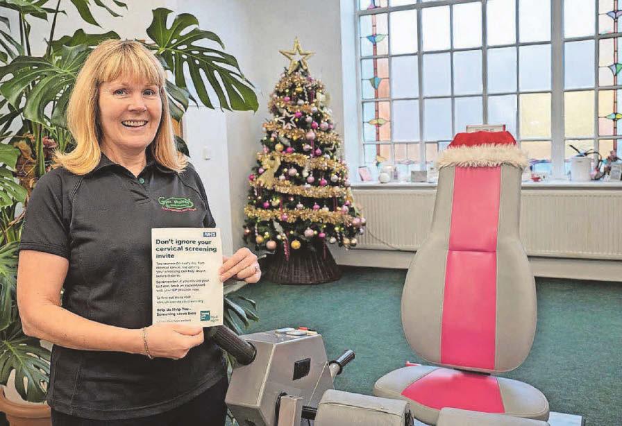 Gym and leisure staff trained in cervical cancer awareness