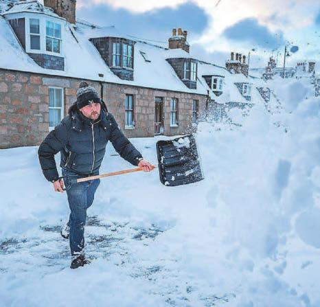 Scotland bears the brunt of cold snap