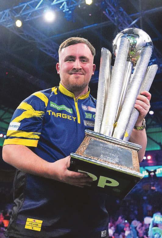 Littler lands £20m dart supplier deal