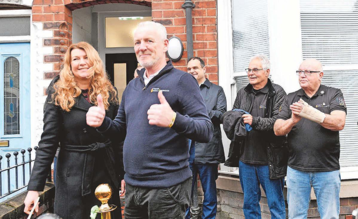 Incredible 'lifeline' accommodation for homeless veterans