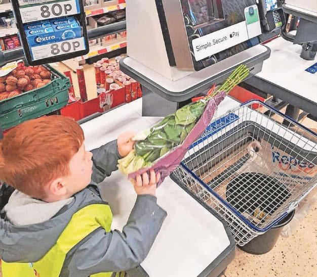 Nursery children spread joy in lead up to Random Acts of Kindness Day
